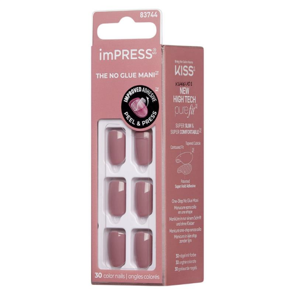 Kiss Impress Color Kendinden Yapışkanlı Takma Tırnak - Kısa- Kımc005