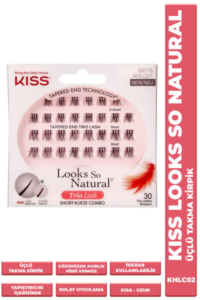 Kiss Trio Tekli Takma Kirpik