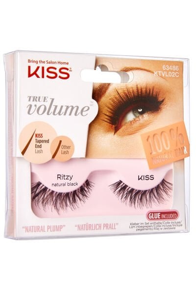 Kiss Bütün Takma Kirpik %100 Insan Saçı