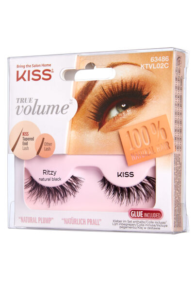 Kiss Bütün Takma Kirpik %100 Insan Saçı