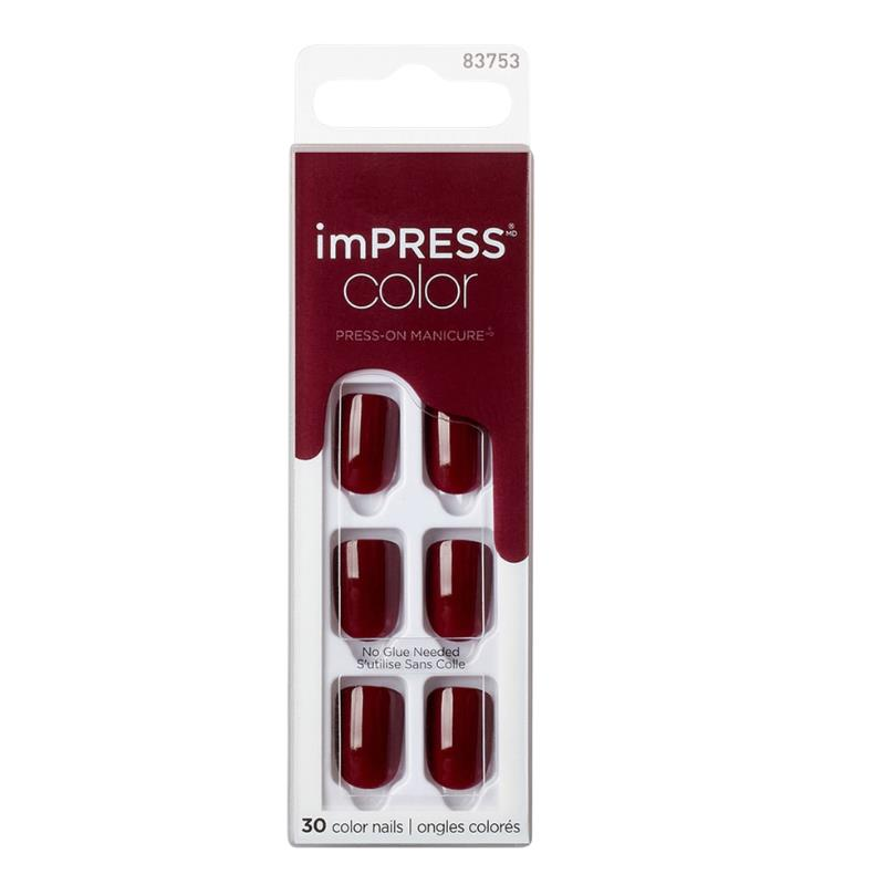 impress Color Kendinden Yapışkanlı Takma Tırnak - Kısa- Kımc014