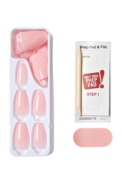 Impress Color Kendinden Yapışkanlı Takma Tırnak Medium - Pink Dream