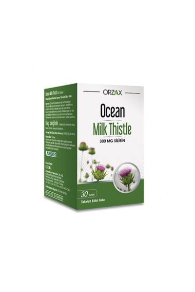 Orzax Ocean Milk Thistle 30 Tablet