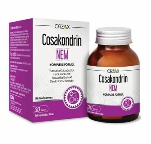 Orzax Ocean Cosakondrin Nem 30 Tablet