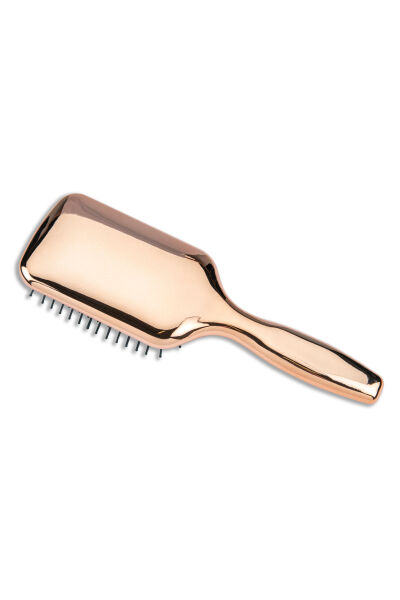 Metalik Saç Fırçası 8590 Rosegold - Geniş Yüzey, Kolay Tarama , Metalik Renk