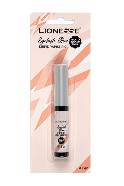 Lionesse Takma Kirpik Yapıştırıcı 5 Gr. - Siyah , Doğal Görünüm , Hızlı Kuruma