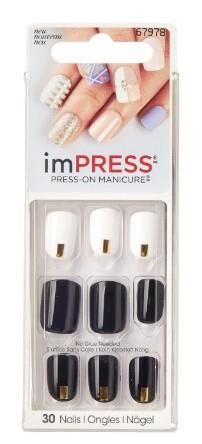 Kiss Impress Kendinden Yapışkanlı Takma Tırnak - Kısa - Yapıştır Çık - Bıpa110 - 731509679786