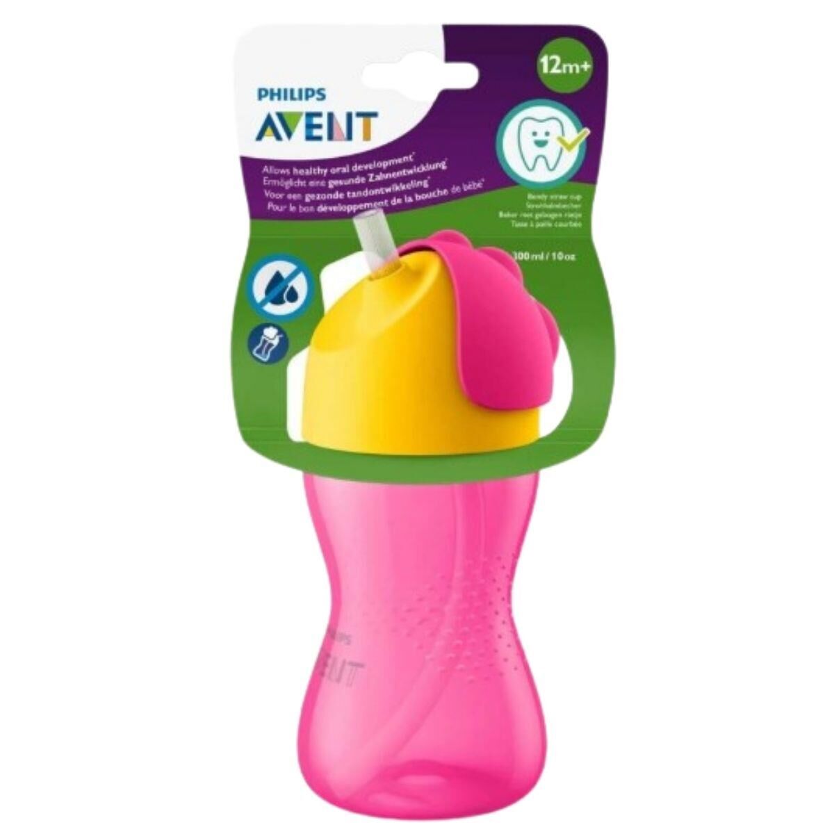 Philips Avent Pipetli Bardak 300 Ml Suluk 12+ Scf798/02 Pembe