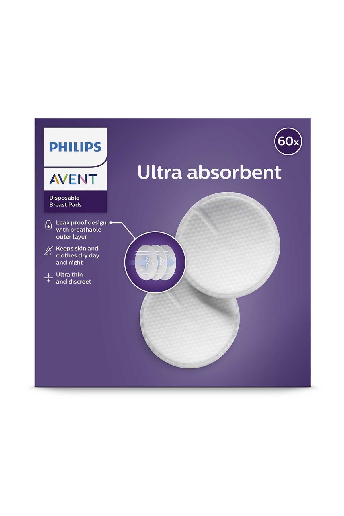 Avent Göğüs Pedi 60 adet