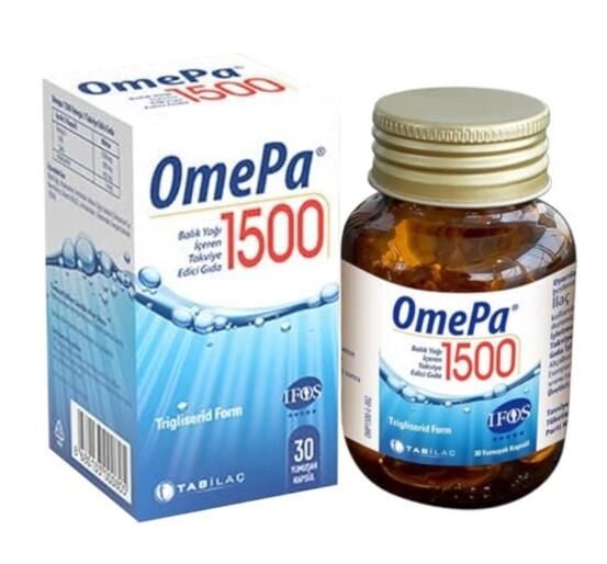 Omepa Balık Yağı 1500 mg 30 Kapsül