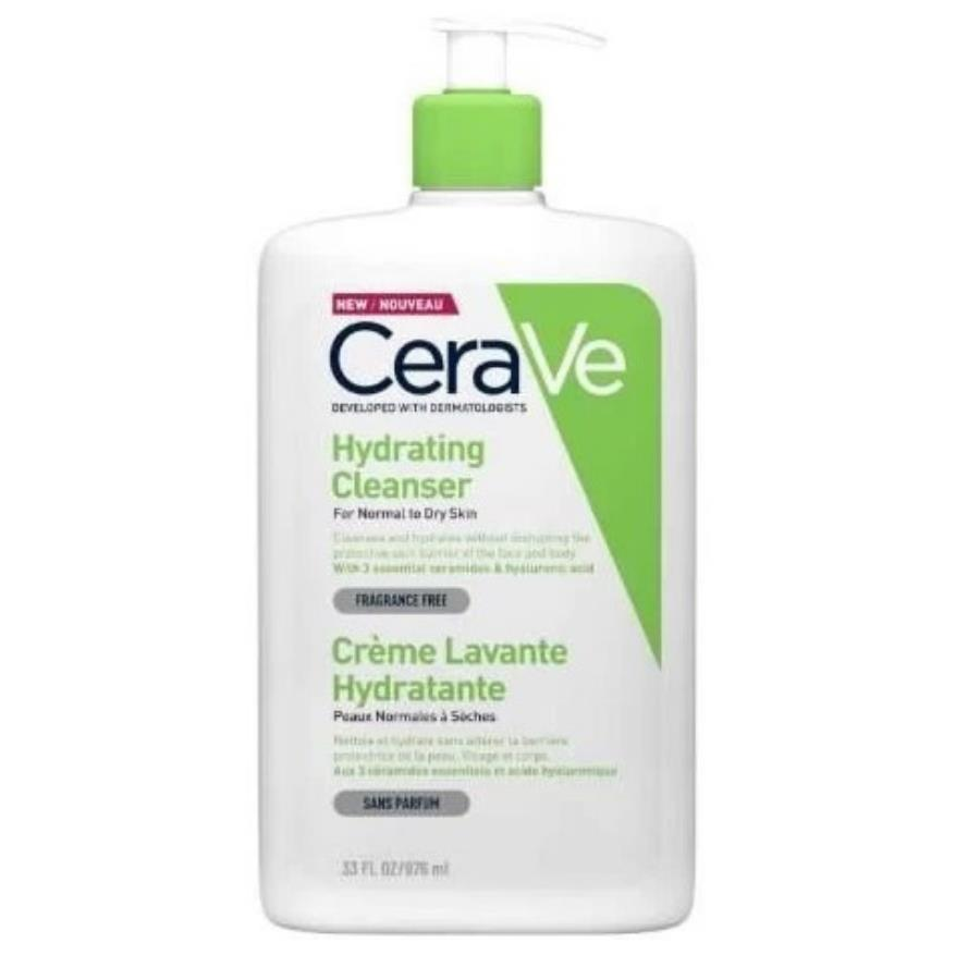 CeraVe Normal Kuru Ciltler İçin Nemlendirici Temizleme Losyonu 976 ml