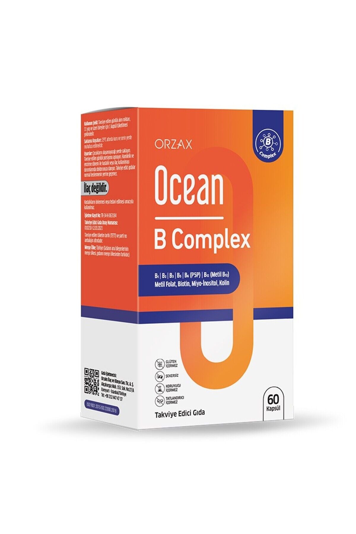 Ocean B Complex 60 Kapsül