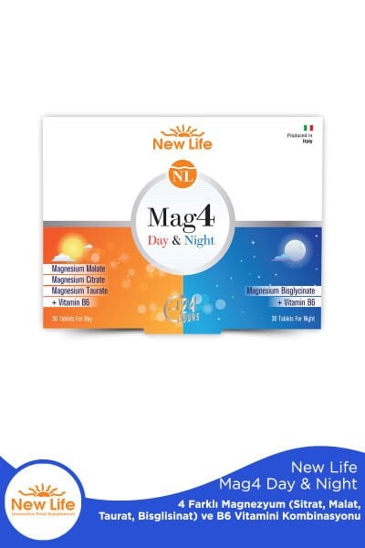 New Life Mag 4 Day 30 Tablet & Night 30 Tablet