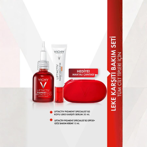 Vichy Tüm Cilt Tipleri için Leke Karşıtı Bakım Seti
