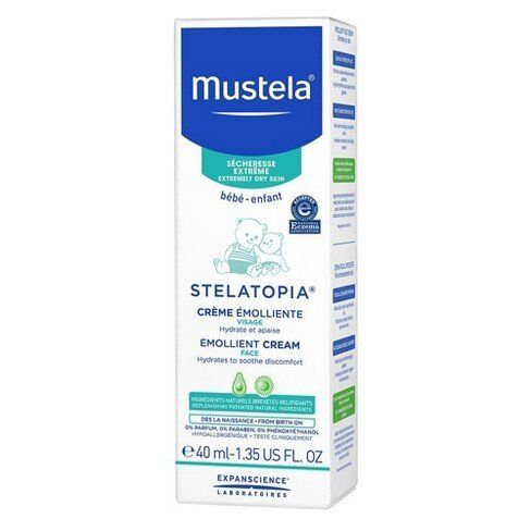 Mustela Stelatopia Emollient Face Cream 40 ml