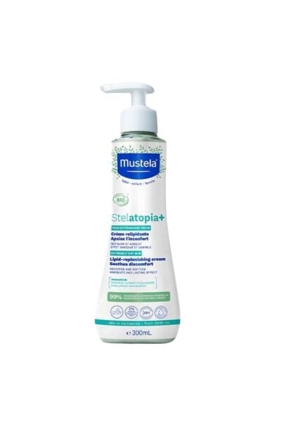 Mustela Stelatopia Lipit Yenileyici Krem 300 ml + Stelatopia Şampuan 200 ml
