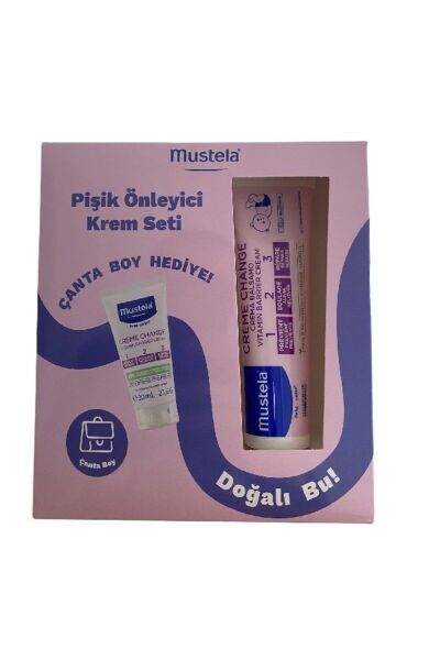 Mustela Vitamin Bariyer Pişik Kremi 100 Ml + 20 Ml Vitamin Bariyer Hediyeli