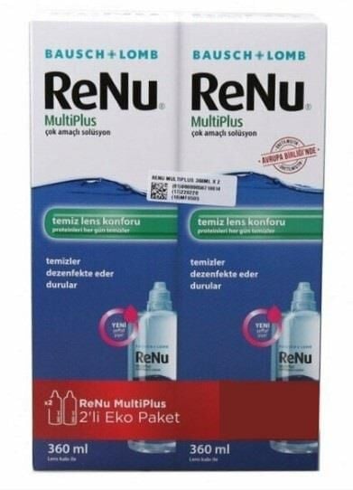 Renu Multiplus Lens Solüsyonu 2 X 360 ml