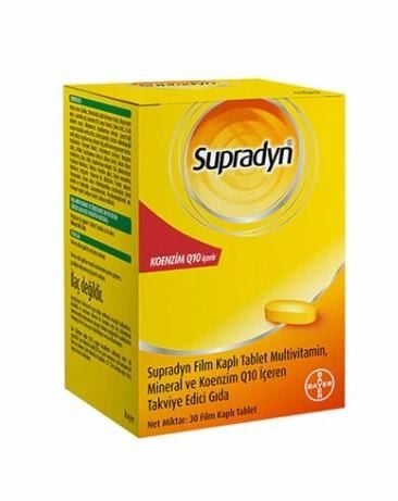 Supradyn KoenzimQ10 Multivitamin 30 Tablet