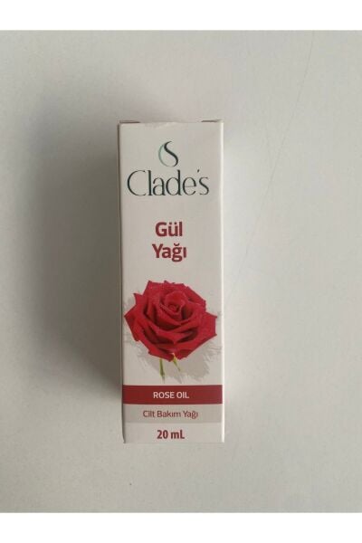 Clade's Gül Yağı 20 ml - Cilt Bakım Yağı Rose Oil