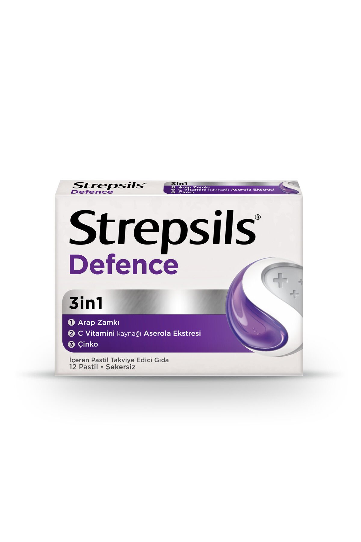 Strepsils Defence 3in1 C Vitamini & Çinko 12 Pastil