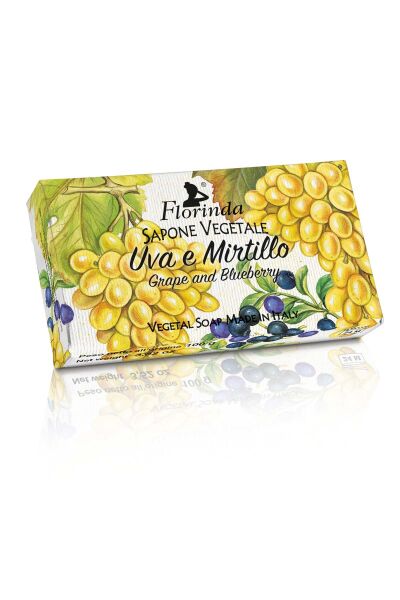 Florinda Bitkisel El Ve Vücut Sabunu Üzüm ve Yaban Mersini Aromalı 100 G