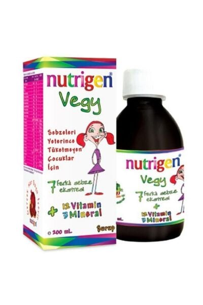 Nutrigen Vegy Şurup 200ml