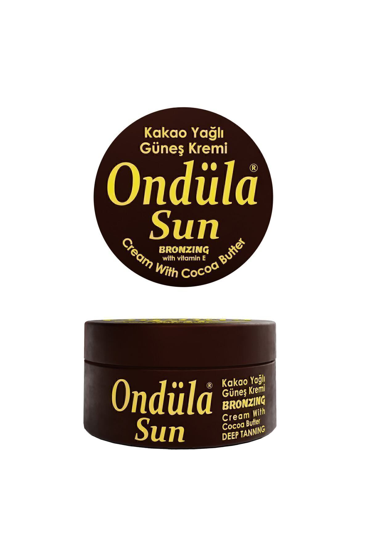 Ondüla Sun Kakao Yağlı Yoğun Bronzlaştırıcı Güneş Kremi 100 ml