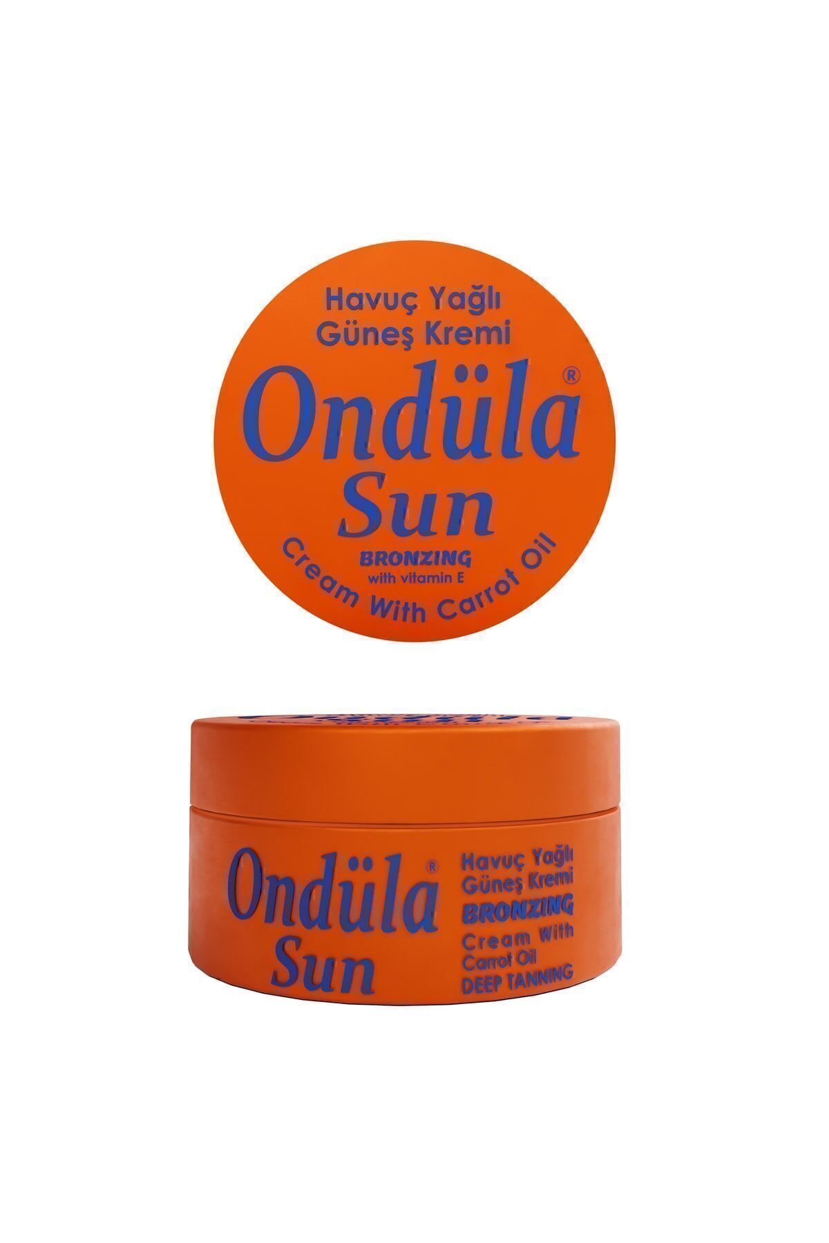 Ondüla Sun Havuc Yağlı Yoğun Bronzlaştırıcı Güneş Kremi 100 ml