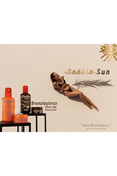 Ondüla Sun Havuç Yağlı Güneş Bronzlaştırıcı Sprey 200 ml