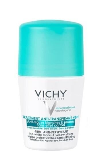 Vichy Terleme Karşıtı İz Bırakmayan Deodorant Roll-On 48 Saat Etkinlik 50ml