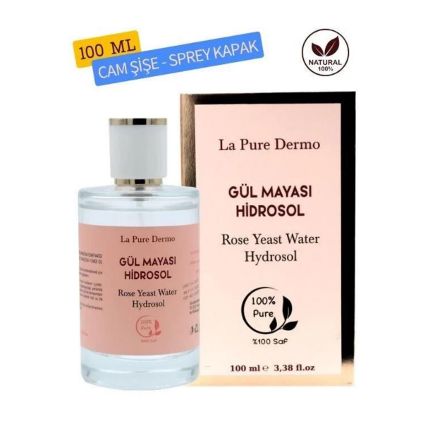 La Pure Dermo Gül Mayası Hidrosol Gözenek Sıkılaştırıcı Aydınlatıcı Yüz Tonik 100ml
