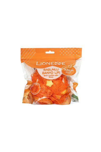 Lionesse Sabunlu Banyo Lifi 954 – Kavun Kokulu, Seyahat Boy, BPA Free, Yumuşak Doku