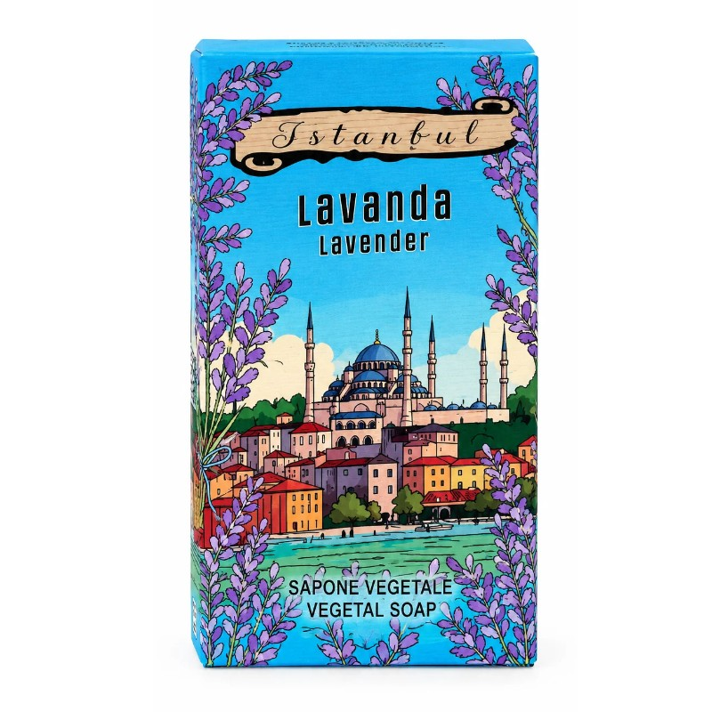 Florinda Bitkisel El Ve Vücut Sabunu İstanbul Konseptli Lavanta Esanslı 100 G