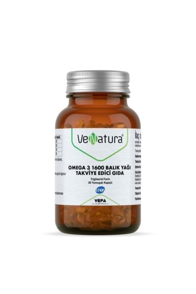 Venatura Omega-3 1600 Mg 30 Kapsül