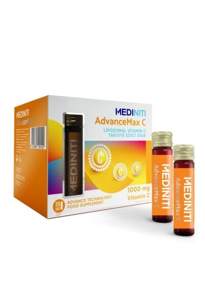 AdvanceMax Lipozomal C Vitamini 1000 Mg - Direkt Içilebilir 20 Sıvı Shot Şişe