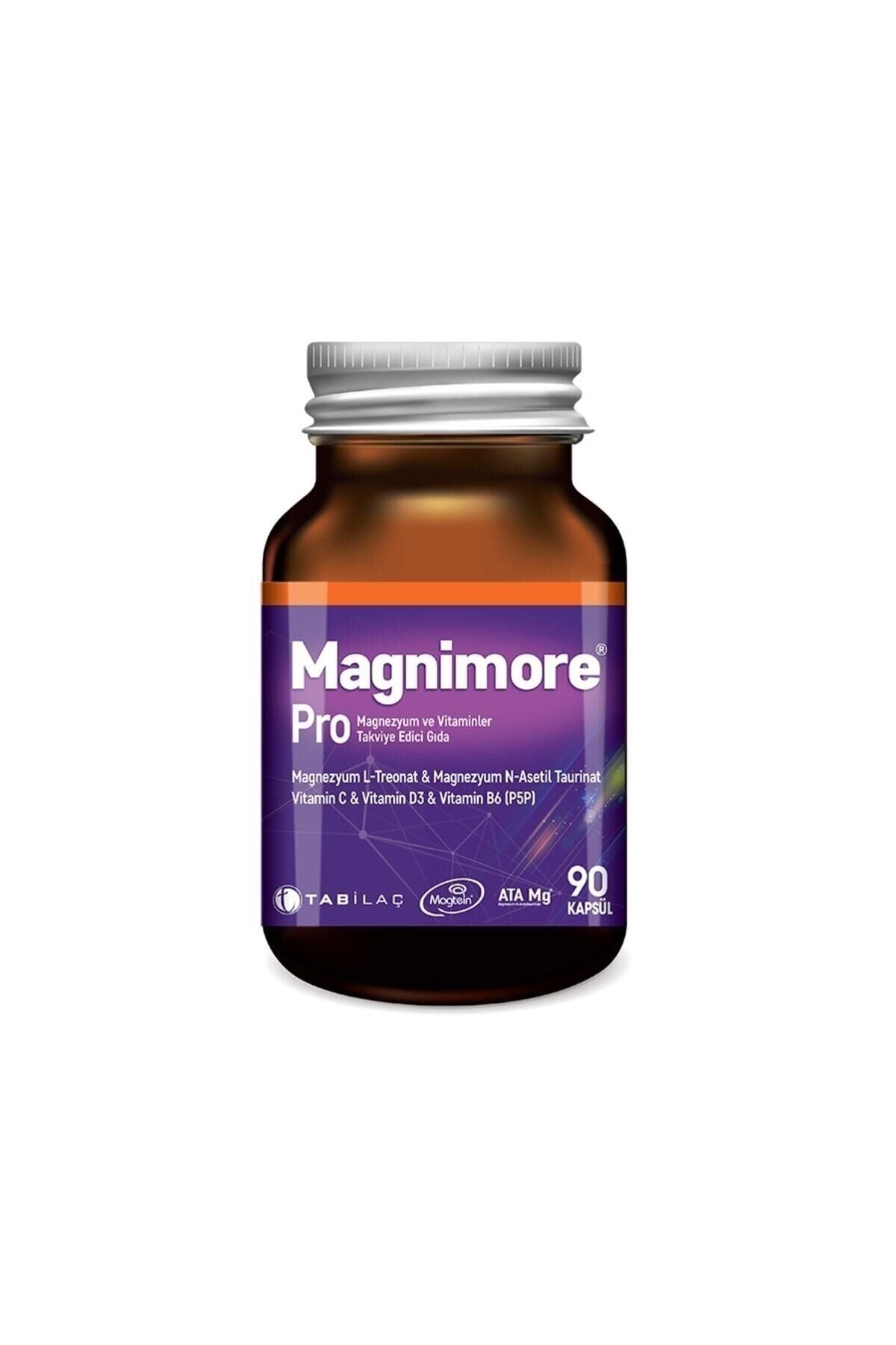 Marnimore Pro Magnezyum Ve Vitaminler Takviye Edici Gıda 90 Kapsül