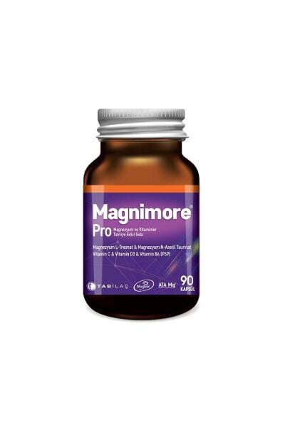 Marnimore Pro Magnezyum Ve Vitaminler Takviye Edici Gıda 90 Kapsül