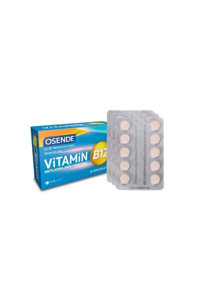 Osende Vitamin B12 Ağızda Dağılan 30 Tablet