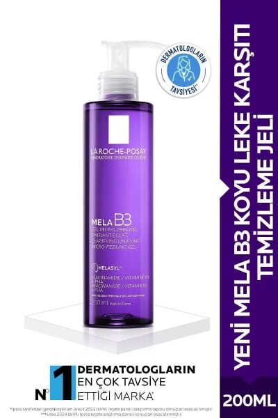 La Roche Posay Mela B3 Koyu Leke Karşıtı Temizleme Jeli 200ml