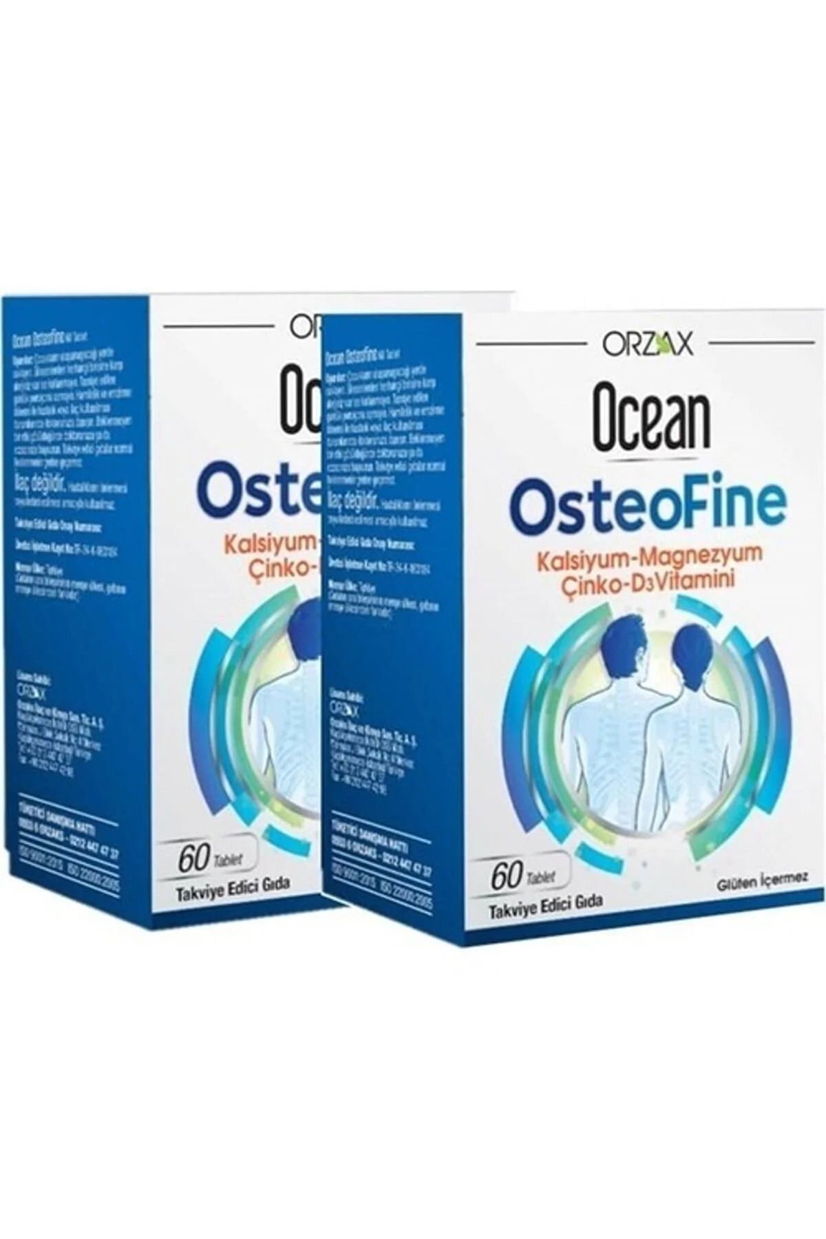 Orzax Ocean Osteofine 60 Tablet - 2 Kutu