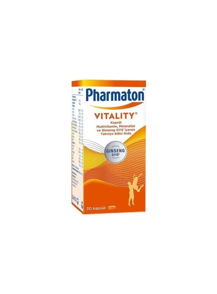 Pharmaton Vitality 40 Mg 30 Tablet