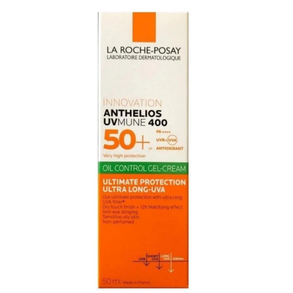La Roche Posay Anthelios Uvmune 400 Oil Control Gel-cream Spf50+ Güneş Kremi 50ml