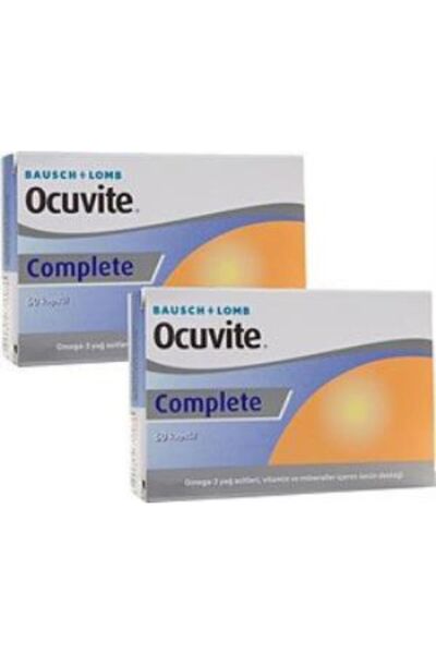 Ocuvite Complete Bausch Lomb 2 Adet 60 Kapsül ( 120 Kapsül )