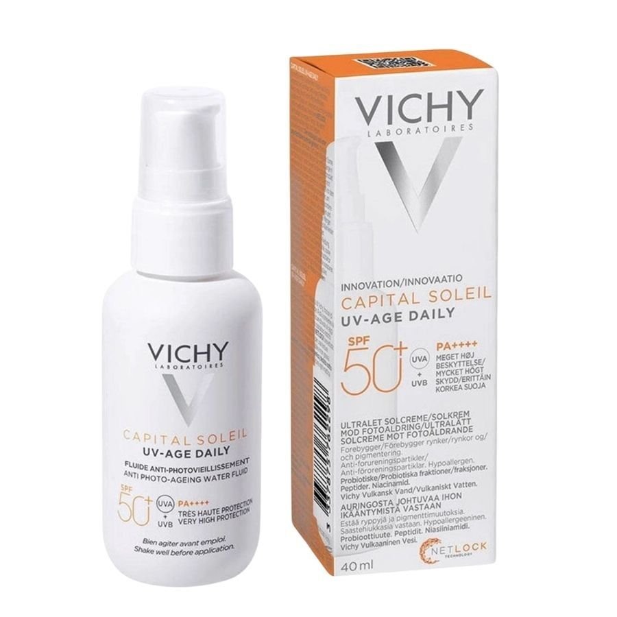 Vichy Capital Soleil Uv Age Daily Spf50 Foto Yaşlanma Karşıtı Güneş Kremi 40ml