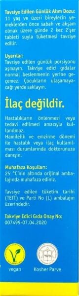 Strath Magnezyum Takviye Edici Gıda 100 Tablet