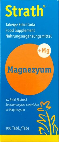 Strath Magnezyum Takviye Edici Gıda 100 Tablet