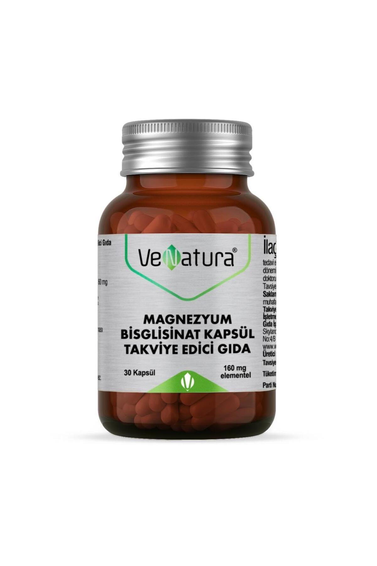 Venatura Magnezyum Bisglisinat 160 Mg 30 Kapsül