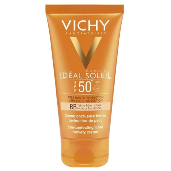 Vichy Capital Soleil Spf 50+ Renkli Güneş Kremi BB Emülsiyon Tinted 50 ml