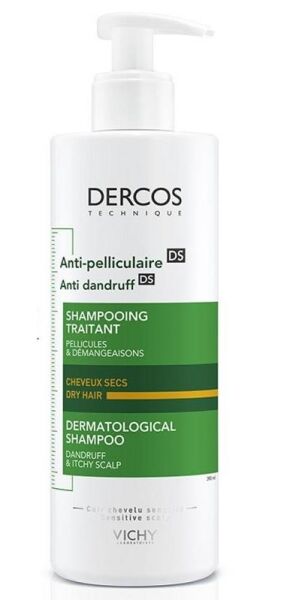Vichy Dercos Anti-Dandruff 390 ml Kuru Saçlar Şampuan